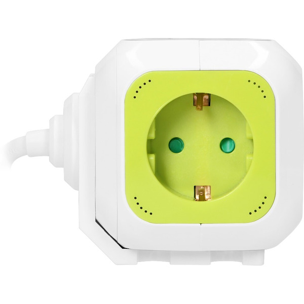 Удлинитель куб Orno OR-AE-13144-W.L (лимонно-белый)