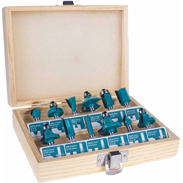 Набор фрез Total TACSR0121 (12 шт)