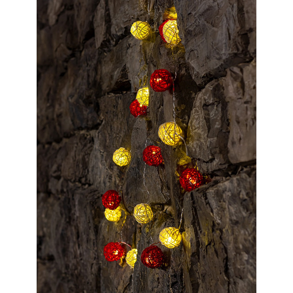 Светодиодная гирлянда ArtStyle Тростниковые шарики CL-N222WW