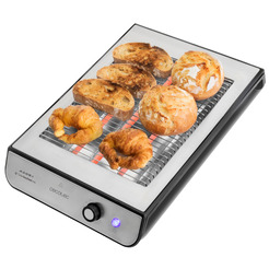 Тостер Cecotec Turbo EasyToast Inox Flatbed