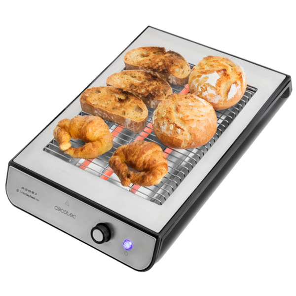 Тостер Cecotec Turbo EasyToast Inox Flatbed