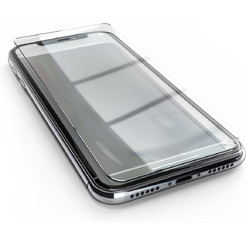 Наклейка защитной пленки/стекла на смартфон