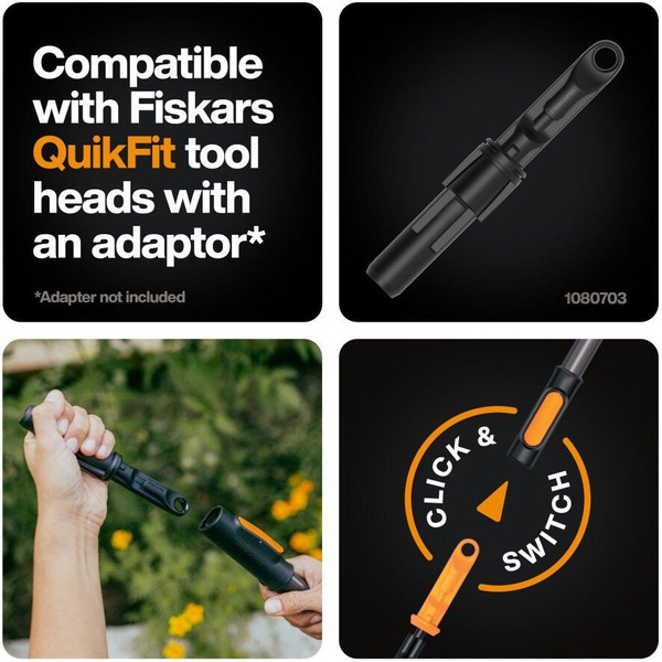 Черенок алюминиевый Fiskars 1080547