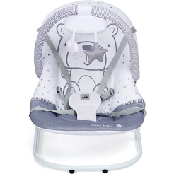 Кресло-шезлонг Cam Giocam (0–9Кг), дизайн Тедди, Серый S362-T247