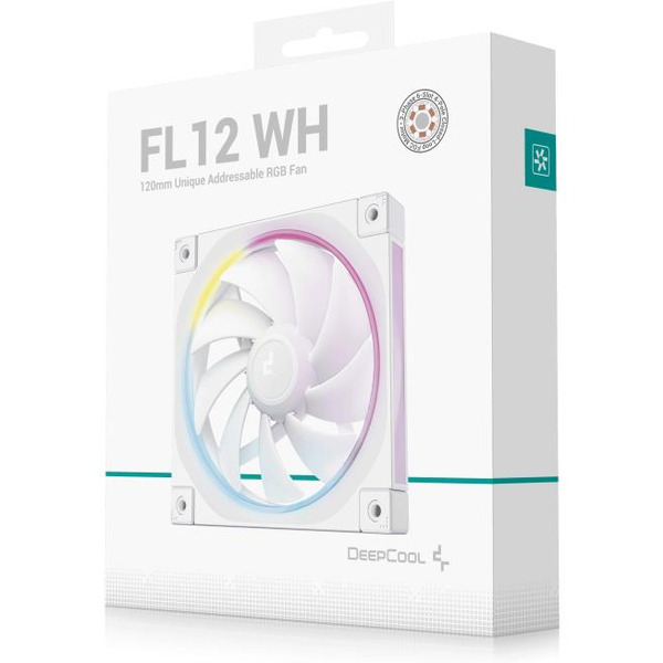Вентилятор для корпуса DeepCool FL12 WH R-FL12-WHAPN1-G