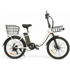 Электровелосипед SAMEBIKE City Master MY-E04 (белый)