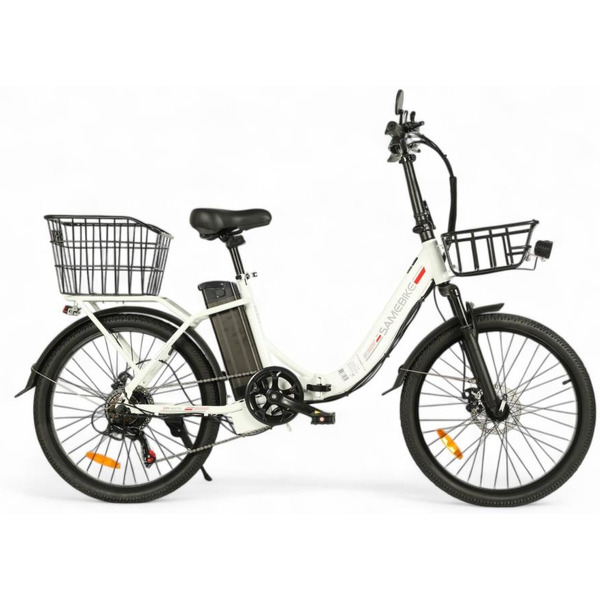 Электровелосипед SAMEBIKE City Master MY-E04 (белый)