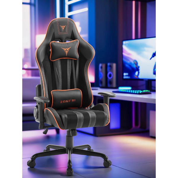 Игровое кресло Zone 51 Gravity Black-Orange Z51-GRV-BO