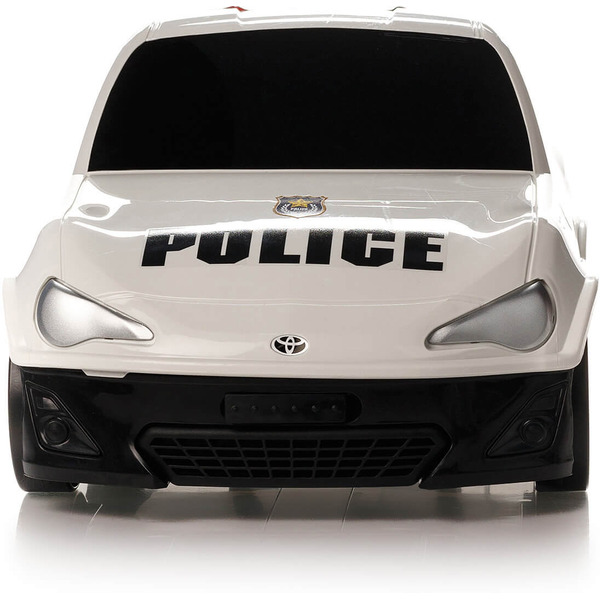 Детский чемодан RIDAZ Toyota 86 Police (белый)