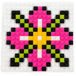 Конструктор Полесье Классик 73263 Мозаика №14 (цветы)