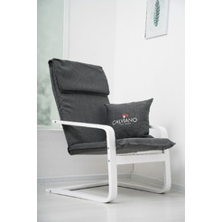 Кресло-качалка Calviano Soft 1 (серый)