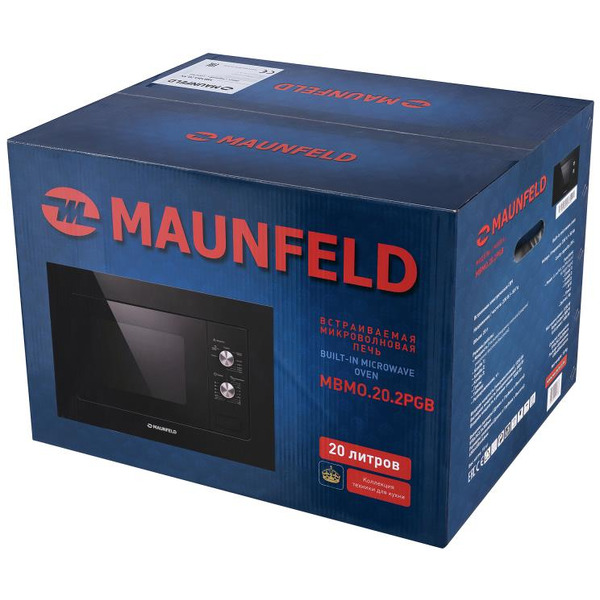 Встраиваемая микроволновая печь MAUNFELD MBMO.20.2PGB