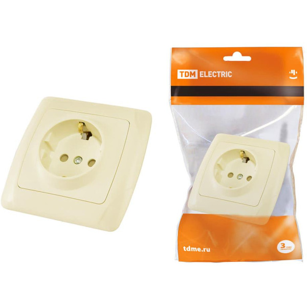 Розетка TDM Electric Онега SQ1805-0040