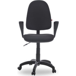 Кресло офисное Фабрикант Престиж+ (ТК-1 черный/О/PL 600)