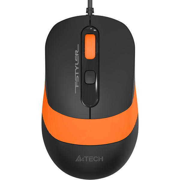 Клавиатура + мышь A4Tech Fstyler F1010 (черный/оранжевый)