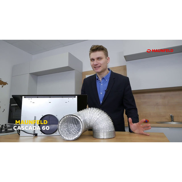 Вытяжка MAUNFELD Cascada 60 (белый)