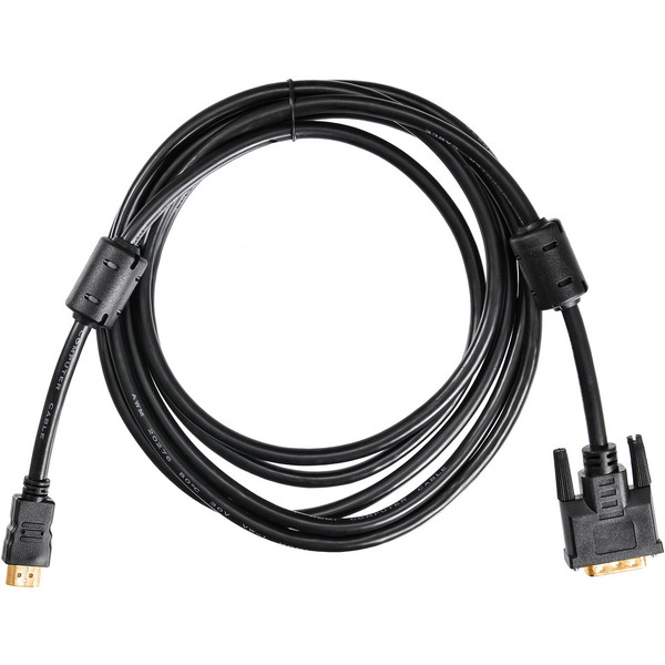 Кабель Buro HDMI-19M-DVI-D-3M