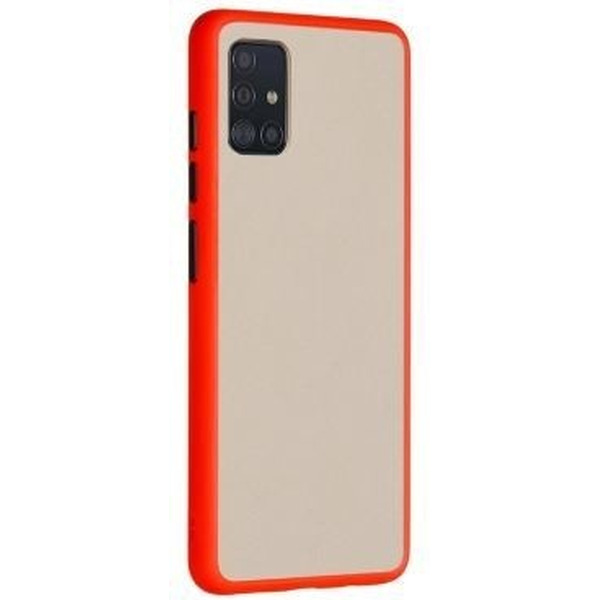 Накладка CASE Acrylic для Samsung Galaxy A51 (красный)