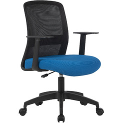 Офисное кресло CACTUS CS-MC333-BKBL (черный/темно-синий)