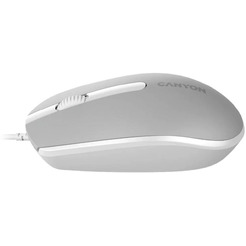 Мышь Canyon M-10 (CNE-CMS10DG) серый/белый