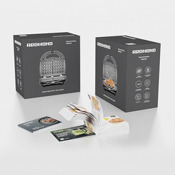 Мультипекарь РЕДМОНД MB1201 (Черный)