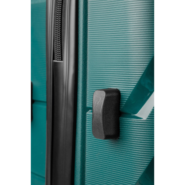 Чемодан DoubleW YF-PP02 с расширением (M, темно-зеленый)