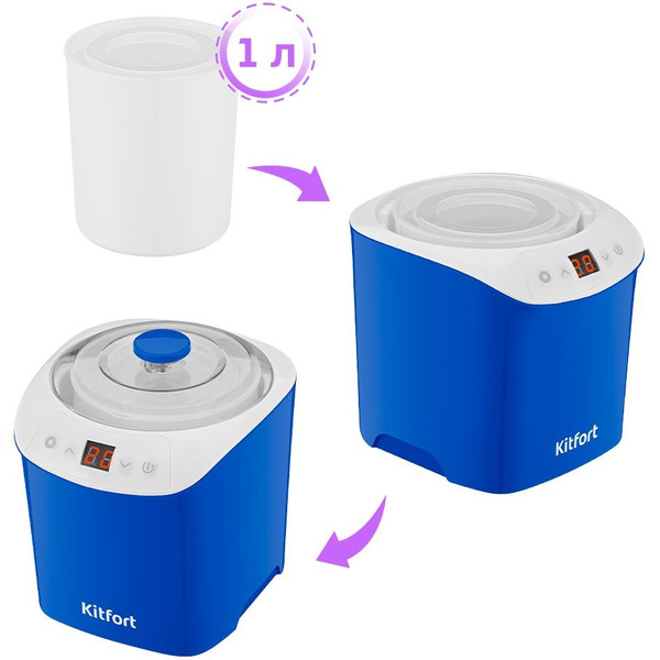 Йогуртница Kitfort КТ-4090-3