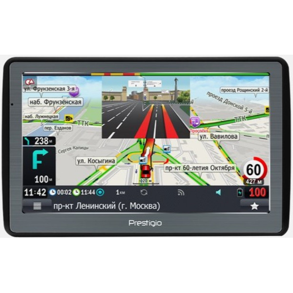 Комплект : GPS навигатор PRESTIGIO GeoVision 7060 Progorod (PGPS7060CIS04GBPG)+автомобильный видеорегистратор PRESTIGIO Roadrunner 140 (PCDVRR140)