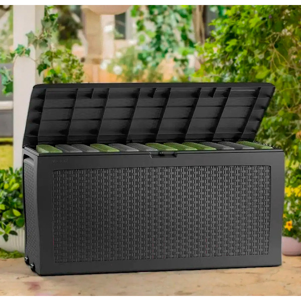 Сундук уличный Keter Samoa Rattan Box 246963 (графит)