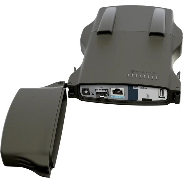 Точка доступа MikroTik NetMetal ax (L23UGSR-5HAXD2HAXD-NM) AX3000 10/100/1000BASE-TX черный