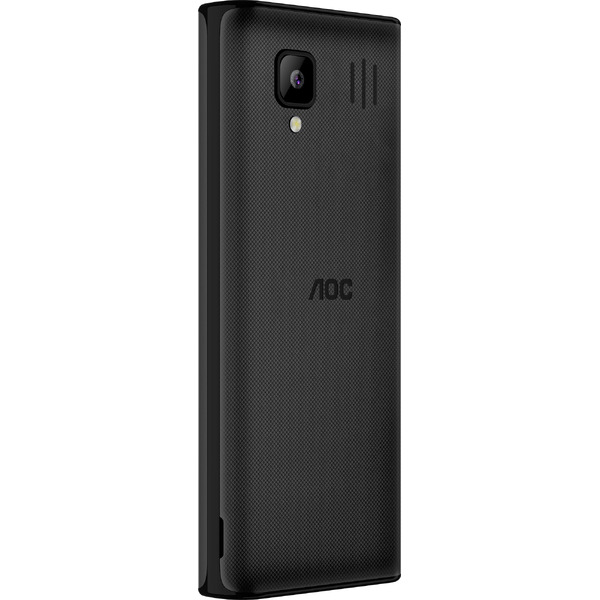 Кнопочный телефон AOC A240 (черный)
