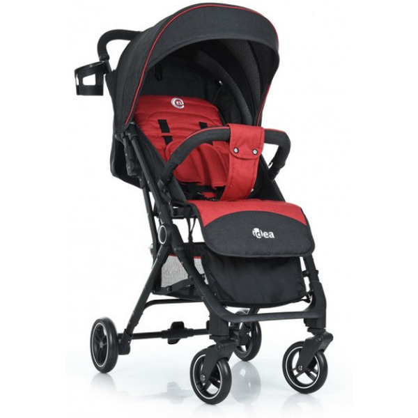 Коляска EL Camino Idea (черный/красный)