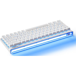 Проводная игровая клавиатура MCHOSE Ace 68 Air Hall Effect Magnetic Switch Gaming Mount Tai Magnetic Switch (белый)