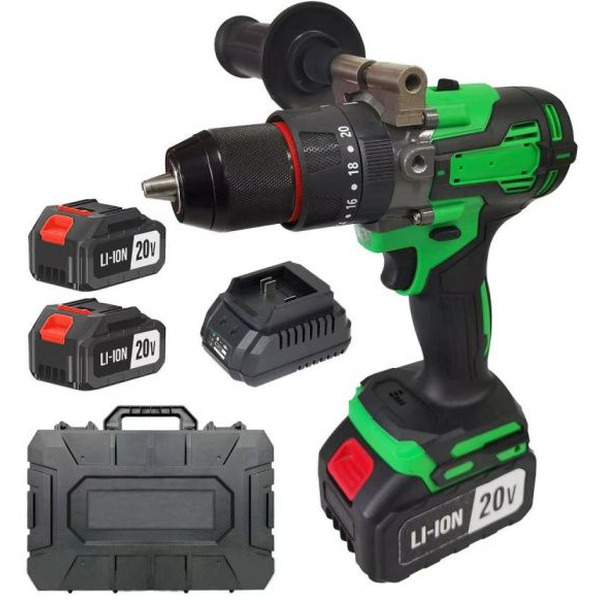 Ударная дрель-шуруповерт Zitrek Greenpower Li-ion Impact 084-1072