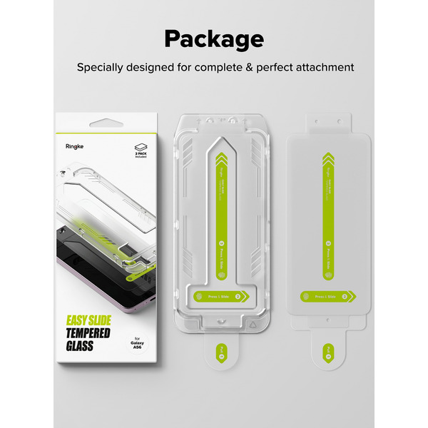 Защитное стекло Ringke EASY SLIDE 2шт для Galaxy A56 5G