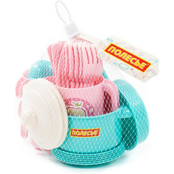 Набор игрушечной посуды Полесье Настенька 79961 (на 6 персон)