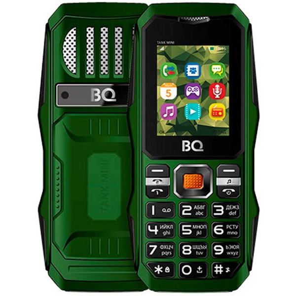 Мобильный телефон BQ-Mobile BQ-1842 Tank mini (зеленый)