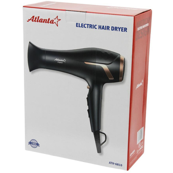 Фен Atlanta ATH-6810 (черный)