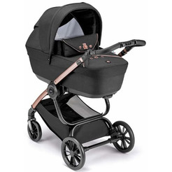 Люлька-модуль для коляски Cam Posh ART965-T571+ART805T-V95S (черный/розовый)