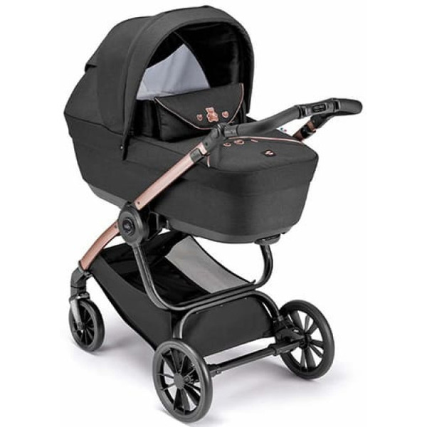 Люлька-модуль для коляски Cam Posh ART965-T571+ART805T-V95S (черный/розовый)
