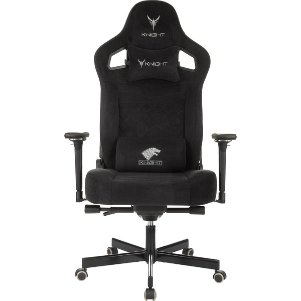 Кресло игровое Бюрократ Knight Hunter (черный Alfa Black)