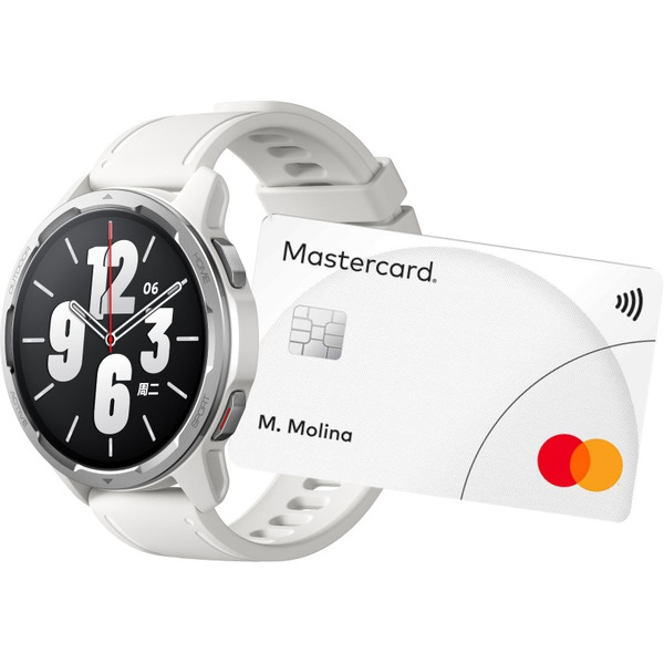 Умные часы Xiaomi Watch S1 Active BHR5381GL/M2116W1  (серебристый/белый)