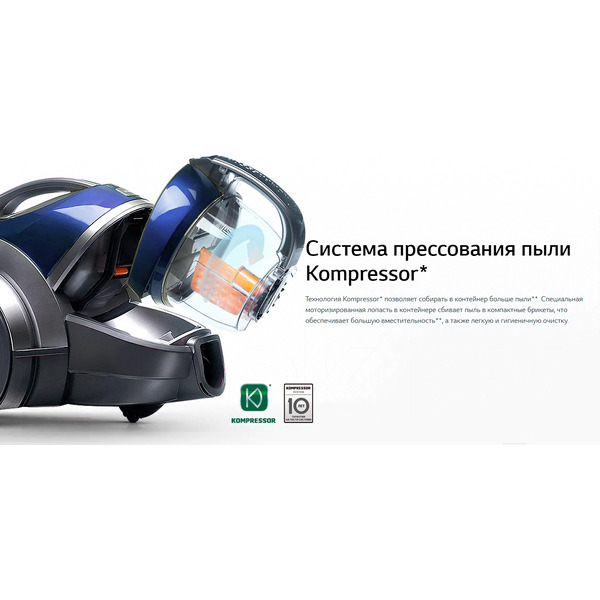 Пылесос LG VK89609HQ