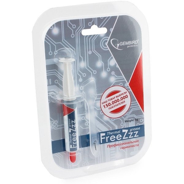 Термопаста Gembird FreeZzz GF-01-5