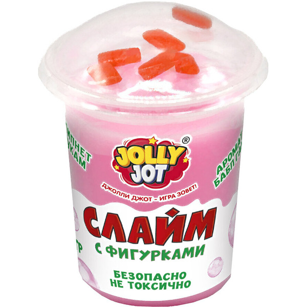 Слайм Jolly Jot С фигурками вкусняшки 666669