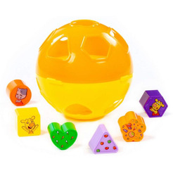 Сортер Полесье Оранжевая корова Шар 93097 (в коробке)