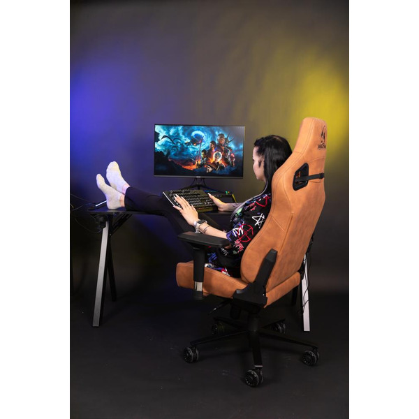 Игровое кресло Evolution Nomad (коричневый)