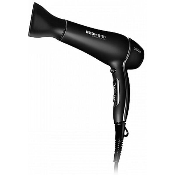 Фен REDMOND RF-531 (черный/хром)