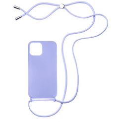 Бампер Bingo Lanyard для Apple iPhone 12 (фиолетовый)