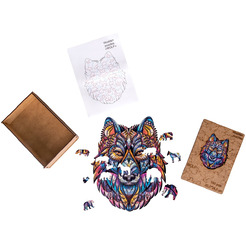 Сувенирный пазл MASTER WOOD Волк SWPW